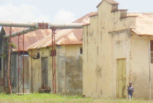 An old Building of Lango Cooperative union in Aboke in Kole District