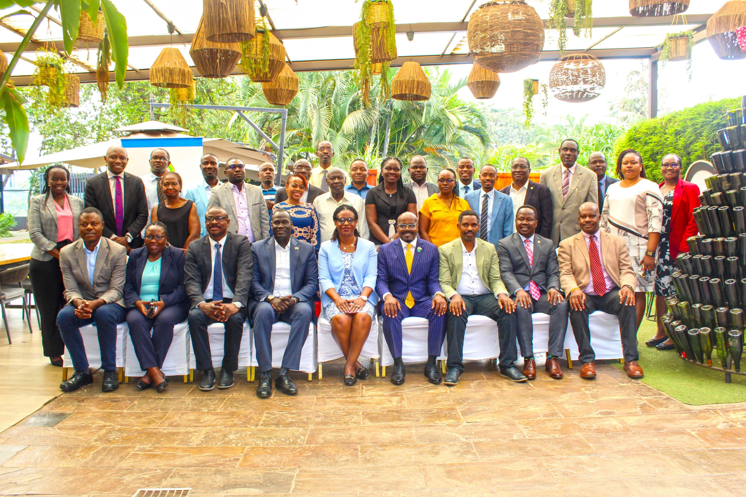 A cross section of representatives who attended the EABC CEOs – EAC Secretariat Consultative Meeting in Kampala recently. Courtesy photo.